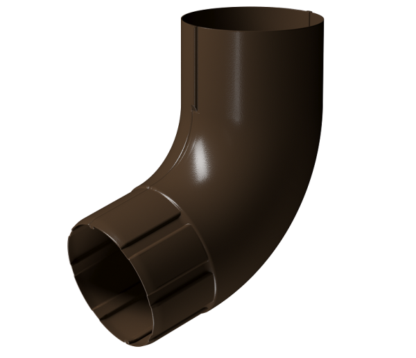 Колено 72° D90 Döcke STAL PREMIUM Каштан, (RAL 8017) купить в Сарапуле