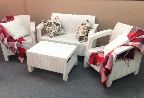 Комплект Yalta Terrace Set белый купить в Сарапуле