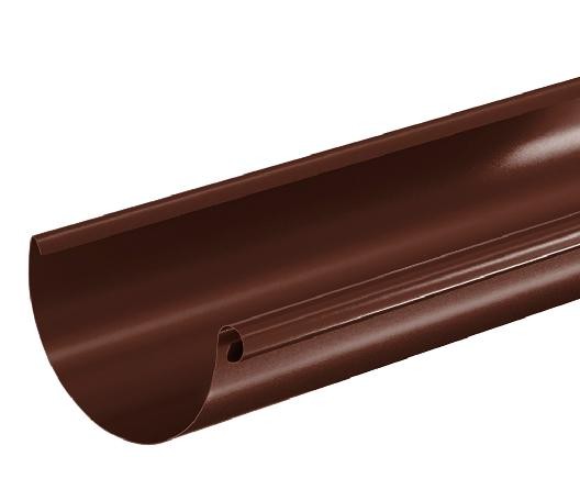 Водосток Aquasistem, система 150/100 - Водосточный желоб 3.00м RAL 8017 Коричневый купить в Сарапуле