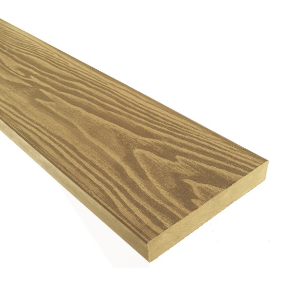 Террасная доска из ДПК Terrapol Смарт 3D Полнотелая без паза Дуб Севилья купить в Сарапуле