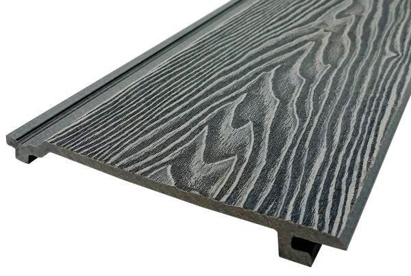 Сайдинг Darvolex 185x19x3000мм, 3D тиснение Серый купить в Сарапуле