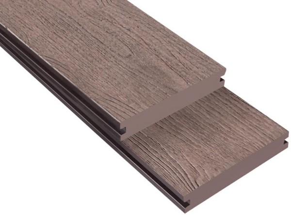 Террасная доска ДПК Outdoor 3D полнотелая NEVADA/CALIFORNIA BROWN коричневая микс купить в Сарапуле