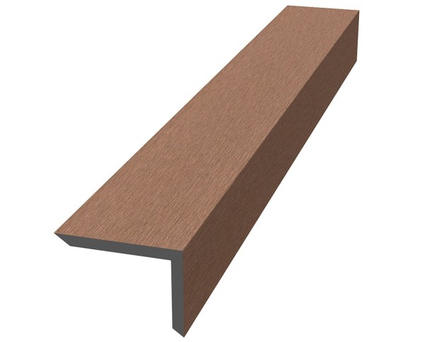 Уголок ДПК для террасной доски NauticPrime, 60x40x2900мм Кедр купить в Сарапуле