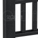 Комплект крышка/юбка для столба SEQUOIA BLACK купить в Сарапуле