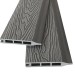 Заборная панель шип-паз EasyDecking Wood-Х 146х20 Серый купить в Сарапуле