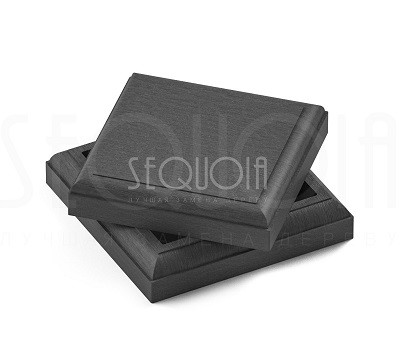Комплект крышка/юбка для столба SEQUOIA GRAY купить в Сарапуле