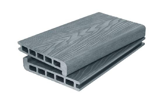 Ступень 3D GardenParkett фактура дерева Серый купить в Сарапуле