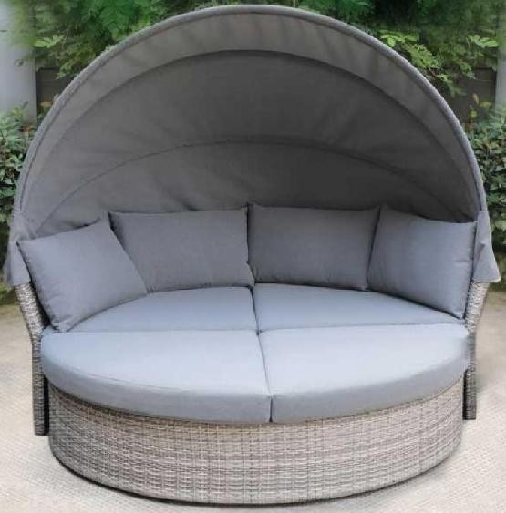 Диван-Трансформер AFINA плетеный из иск. ротанга AFM-325G Grey купить в Сарапуле