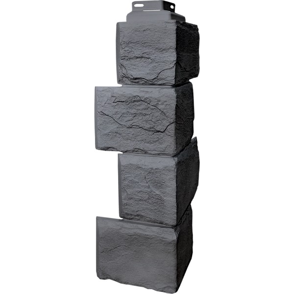 Цокольный сайдинг FineBer – Серия “Камень природный”, Угол наружный Кварцевый купить в Сарапуле