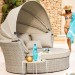 Диван-Трансформер AFINA плетеный из иск. ротанга AFM-325 Beige купить в Сарапуле