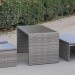 Диван-Трансформер AFINA плетеный из иск. ротанга S330G-W78 Grey купить в Сарапуле