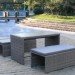 Диван-Трансформер AFINA плетеный из иск. ротанга S330G-W78 Grey купить в Сарапуле