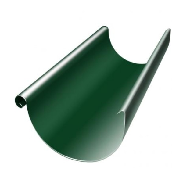 Водосток Grand Line 125x90 – Желоб 3м RAL 6005 купить в Сарапуле