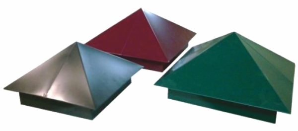 Крышка-колпак четырехскатная к ПИКС-панели купить в Сарапуле