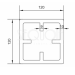 Столб SEQUOIA Evolution 3D WOOD GRAY купить в Сарапуле