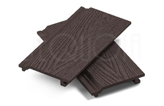 Доска фасадная ДПК 3D SEQUOIA Evolution WOOD BROWN купить в Сарапуле