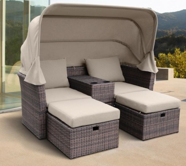 Комплект мебели AFINA плетеной из иск. ротанга AFM-330B Brown купить в Сарапуле