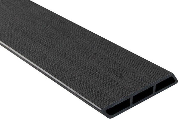 Доска Ромбус 3D ДПК Outdoor STORM BLACK черная купить в Сарапуле
