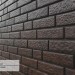 Фасадная панель Ю-Пласт Стоун Хаус Кирпич Коричневый купить в Сарапуле