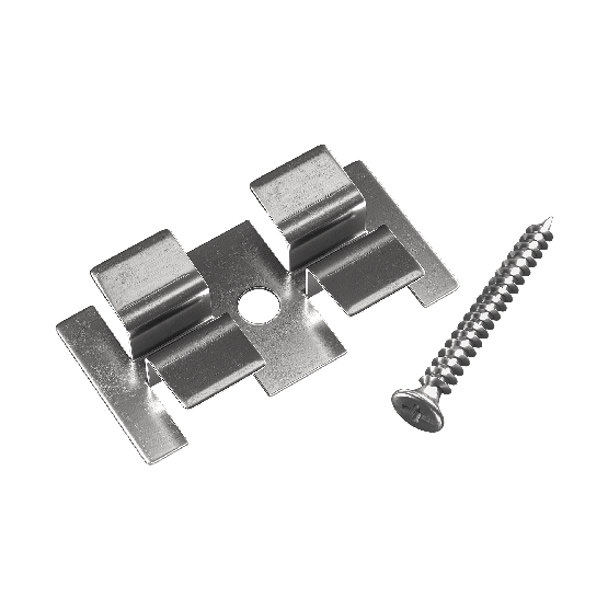 Клипса с саморезом, Grinder шовный монтаж 5 mm купить в Сарапуле