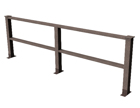 Ограждения декоративное ДПК GRINDERDECO Ковбойская изгородь венге купить в Сарапуле