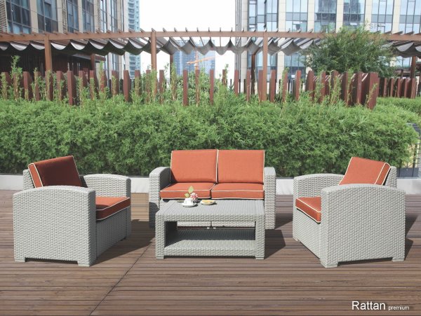 Уличные диваны и кресла коллекции Rattan Premium 4 купить в Сарапуле