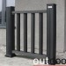 Ограждение из ДПК Outdoor Классик 3D STORM чёрный купить в Сарапуле