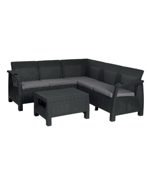 Угловой диван  Yalta Corner Set (столик в комплект не входит) купить в Сарапуле