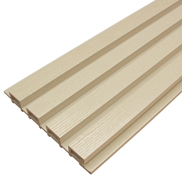 Фасадная доска из ДПК Faynag Wood Рейка Слоновая кость купить в Сарапуле