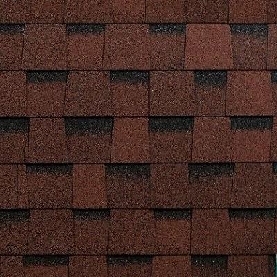Двухслойная ламинированная черепица Shinglas, серия Фазенда – Красный купить в Сарапуле