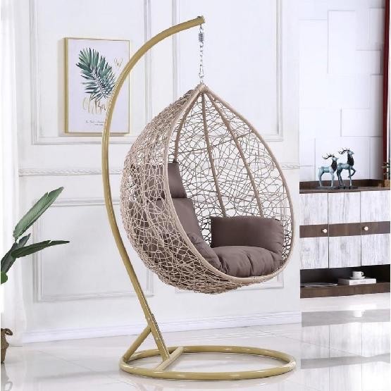 Кресло Подвесное из искусственного ротанга AFM-169A-LB Beige купить в Сарапуле