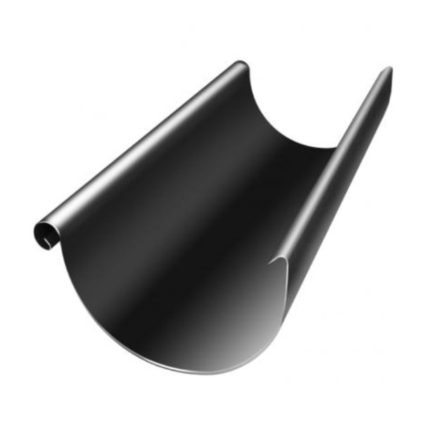 Водосток Grand Line 125x90 – Желоб 3м RAL 9005 купить в Сарапуле
