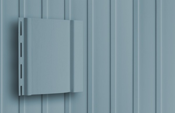 Сайдинг Вертикальный Grand Line Color Plus Голубой купить в Сарапуле
