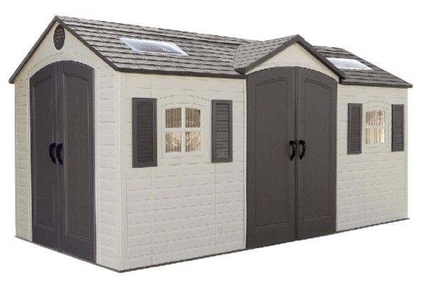 Сарай пластиковый LifeTime 15x8 DD купить в Сарапуле