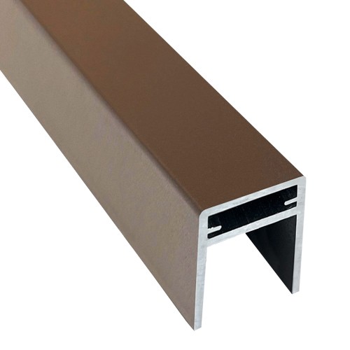 П-профиль Алюминиевый EasyDecking 35x25 Венге купить в Сарапуле