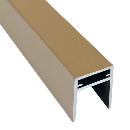 П-профиль Алюминиевый EasyDecking 35x25 Дуб купить в Сарапуле