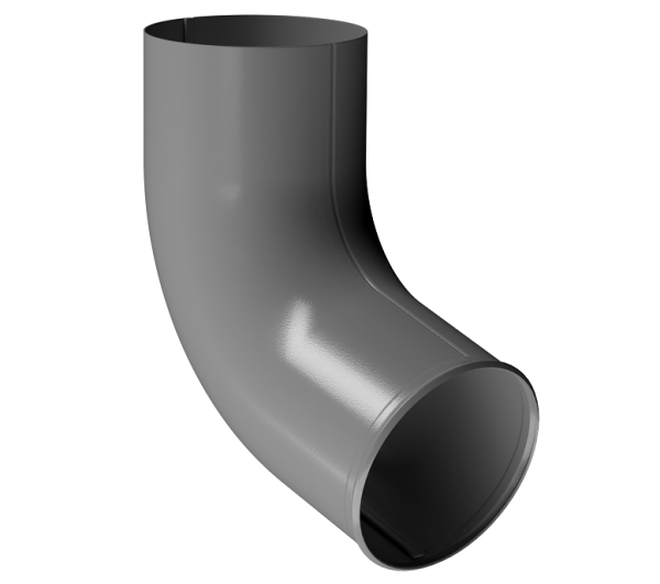 Отвод трубы D90 Döcke STAL PREMIUM Графит, (RAL 7024) купить в Сарапуле