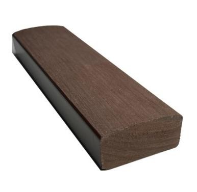 Лавочный брус Ecodecking Некст полнотелый брашированный 70х35 шоколад купить в Сарапуле