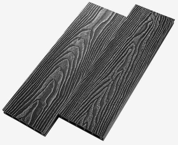 Террасная доска из ДПК RusDecking Unodeck Vintage - Графит купить в Сарапуле
