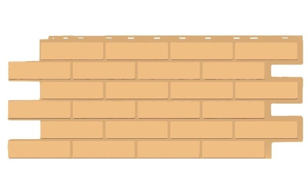 Фасадная панель T-Siding Кирпич Модерн Эко Крем купить в Сарапуле
