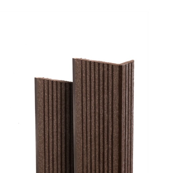 Угол торцевой Ecodecking Техно 70х35x3000 Шоколад купить в Сарапуле