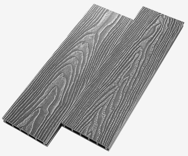 Террасная доска из ДПК RusDecking Unodeck Vintage - Серый купить в Сарапуле