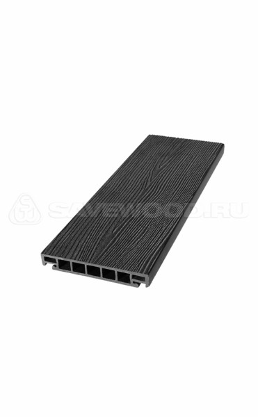 Террасная доска из ДПК SW Salix (S) (R) черный купить в Сарапуле