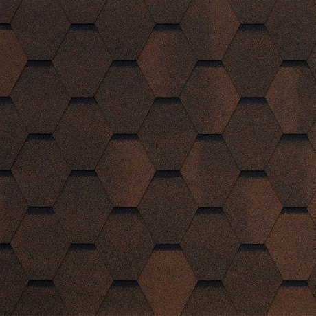 Гибкая черепица Tegola GARDA marrone 439 купить в Сарапуле