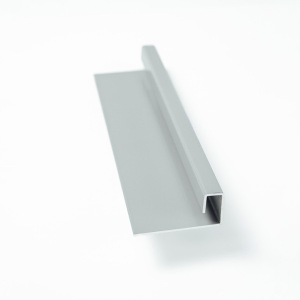 Профиль J завершающий алюминиевый (матовый) 3м купить в Сарапуле